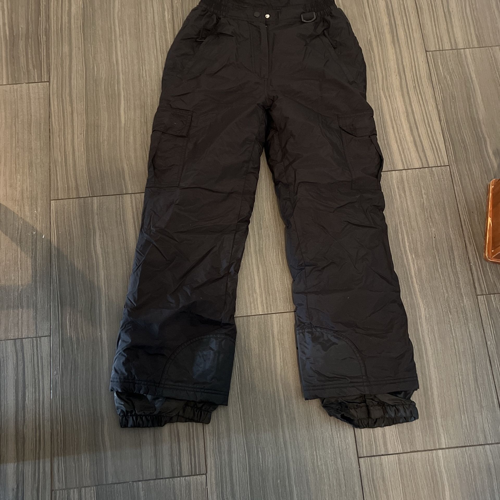Small Blk Snow Pants For Kids