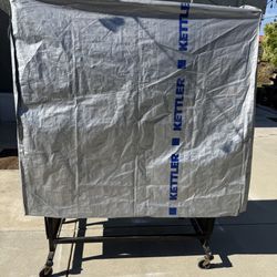 Stiga Professional Ping Pong Table W/ Cover & Box Of Ping Pongs/Nets