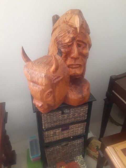 Wood Indian Carving