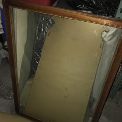 WALL MIRROR LARGE $80