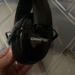 Champion Ear Muffs - Passive 27dB NRR Hearing Protection