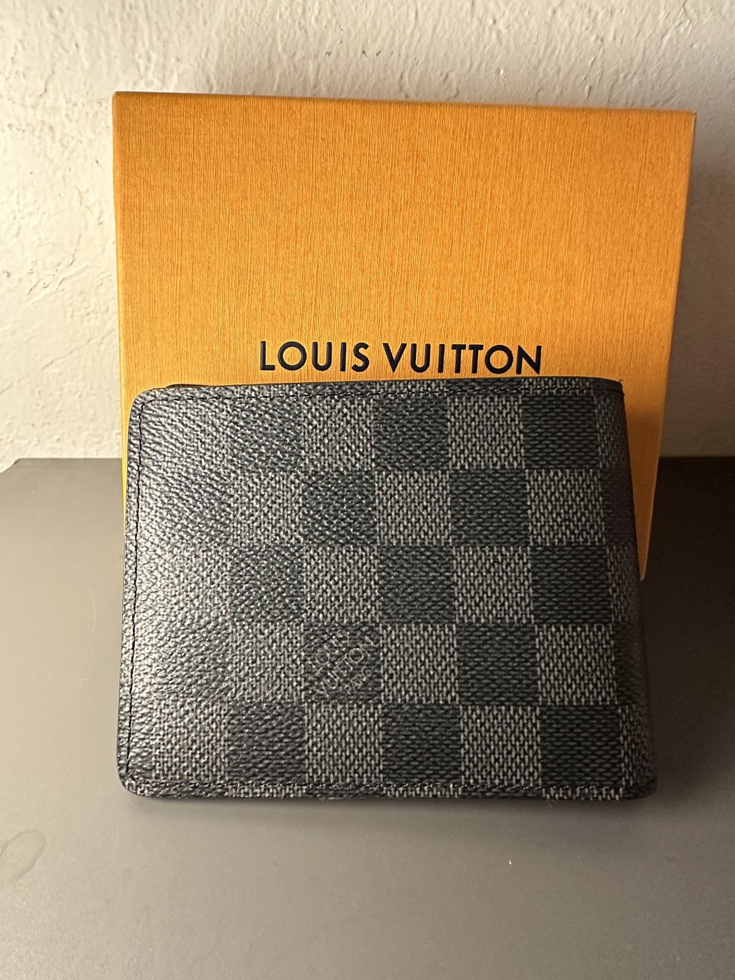 Louis Vuitton Multiple Wallet - Damier Graphite Canvas - Depop