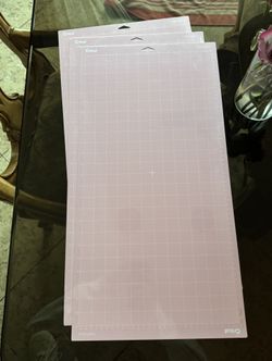 Cricut FabricGrip Mats Set Of 3 In Pink 12” X 24”