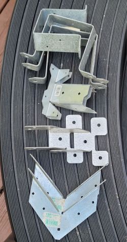 Galvanized Steel Structural Connectors Mixed Lot