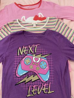 3 GIRLS LONG SLEEVE SHIRTS