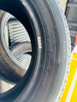 One 1️⃣ Used Tire 🛞 semi new Hankook 205/55R16” 🧨🧨🧨