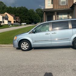 Chrysler Town & Country Van Baby Blue