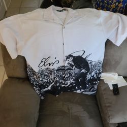 Elvis Printed Dress Shirt