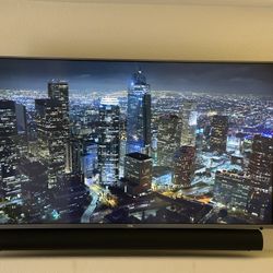 TCL 55” TV With Roku