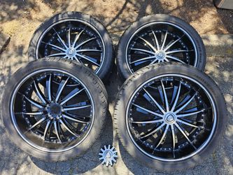 22in Wheels With Tires