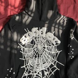 sp5der og web hoodie