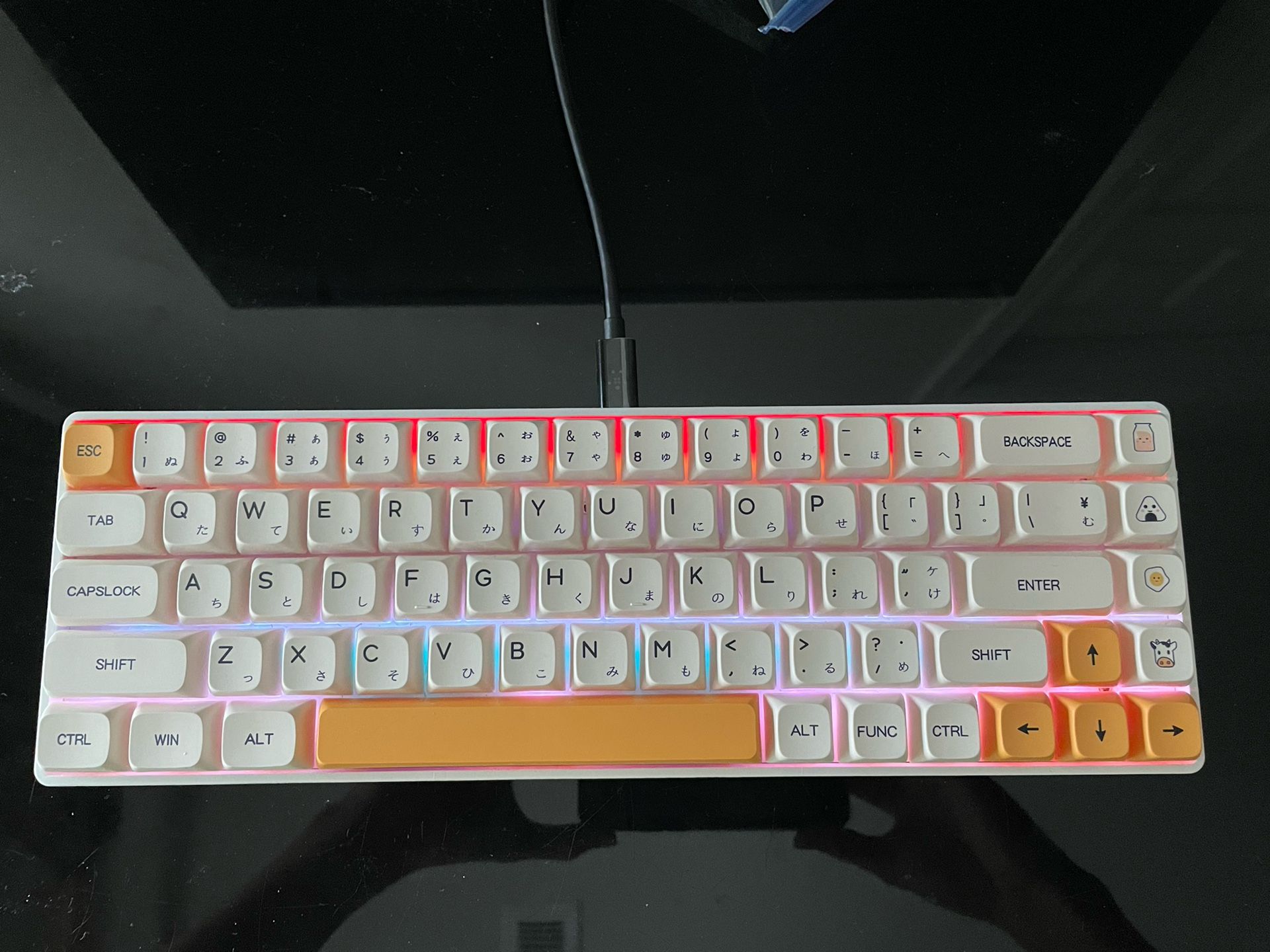 Custom Built 65% Mechanical RGB Gaming Keyboard