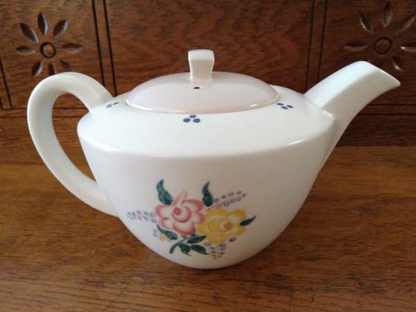 Poole England Twin Tone Teapot
