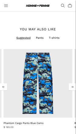 Homme Femme Pants Size 38 