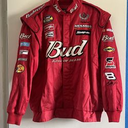 Vintage Original Dale Earnhardt Budweiser Racing Jacket