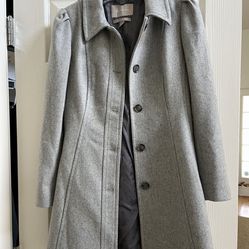 Coat Gray XS Italian Fabric 