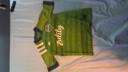 Seattle Sounders FC Home Jersey 2020-21 Adidas - Youth Large (11-12 Years)