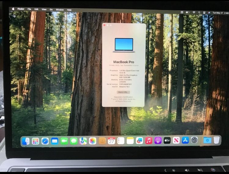 MacBook Pro 2020 Intel