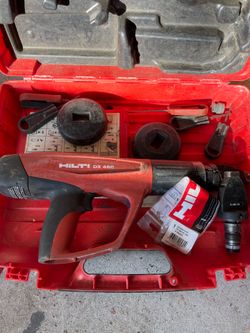 Hilti gun DX 460 and accessories