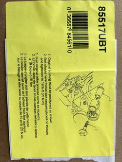 Honda Odyssey Accessory, Pulley, And Belt  
