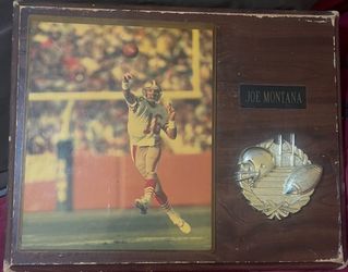 Joe Montana Picture Frame