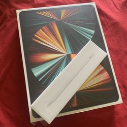 Apple iPad Pro New Sealed 12.9 Inch With Apple Pencil 