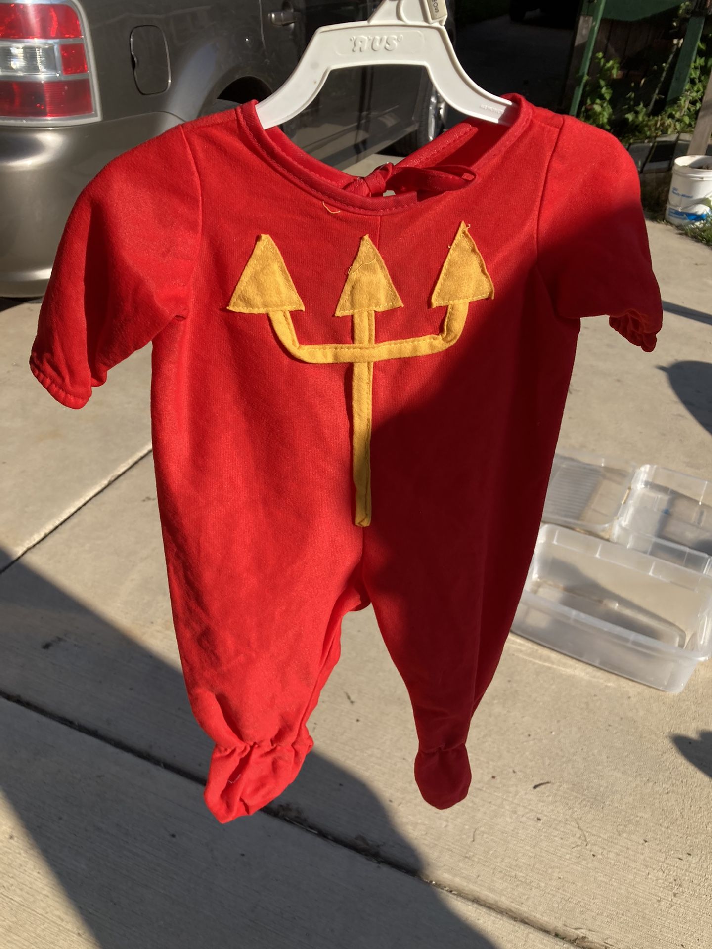 Red Devil Infant Halloween Costume
