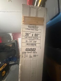 Door with frame