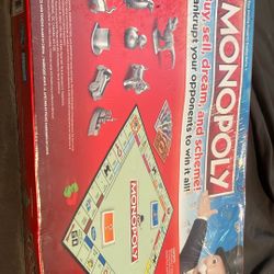 Monopoly Board Game Unopened 