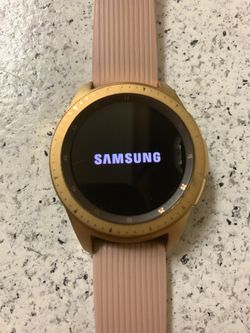 Galaxy watch rose gold