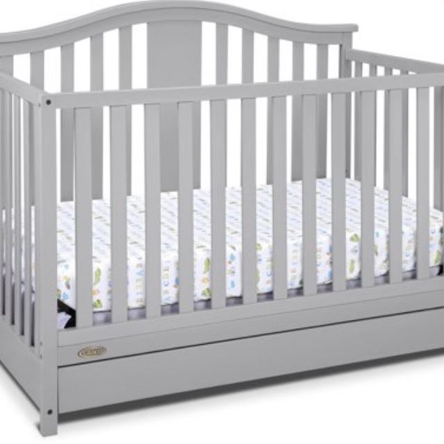 Graco Solano 4 In 1 Convertible Crib With Drawers @ Seals Ortho Crib Mattress