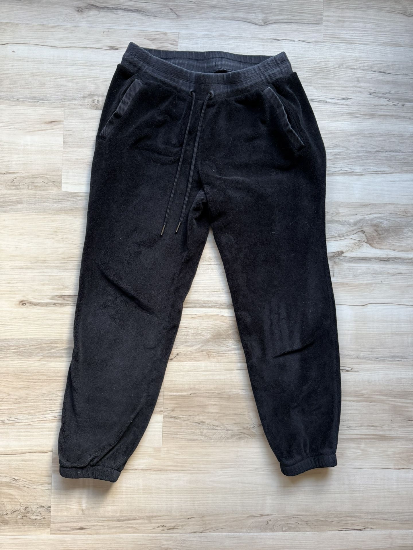 Women Fleece Jogger Pants Size M