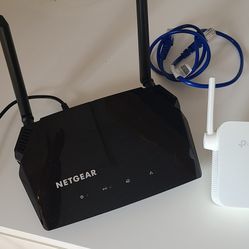NETGEAR AC1000 Wifi Router Model R6080 With Extender