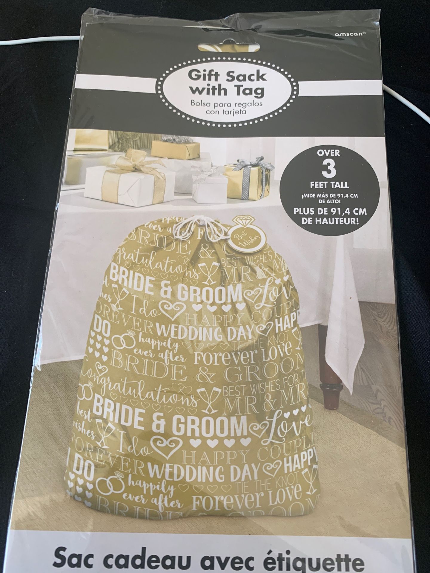 Wedding gift sack