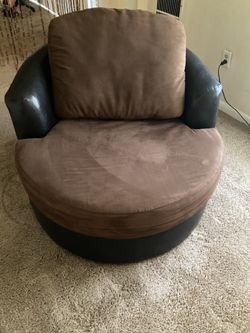 Accent Leather Chair
