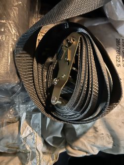Straps- Semi Truck Chains - Large Plastic Tarp
