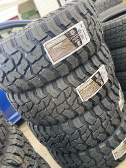 35x12.50r20 Pegasus MT 4 New Tires Installed and balanced included
