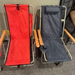 2 Beach Chairs 