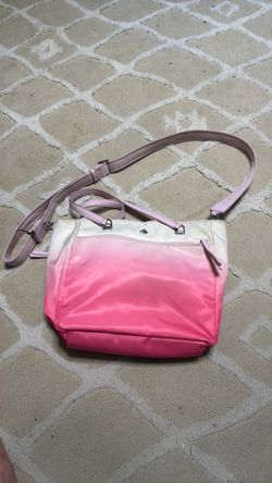 Kate Spade Pink Ombre Nylon Crossbody Bag