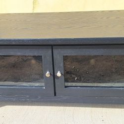 Black Entertainment Center  Tv Console 