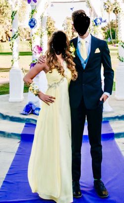 Yellow Prom dress