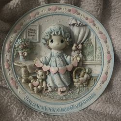 Precious Moments 3D Plate