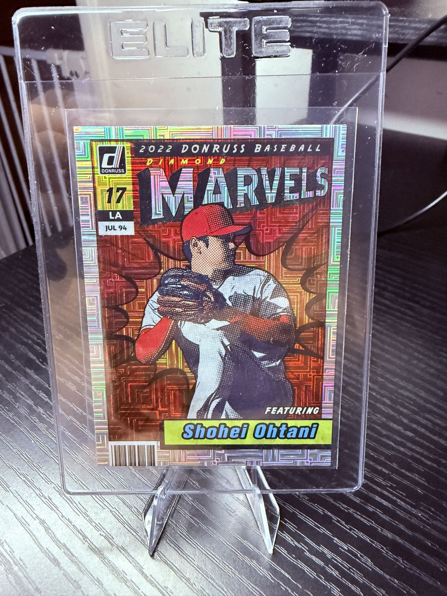 Shohei Ohtani Marvels Card