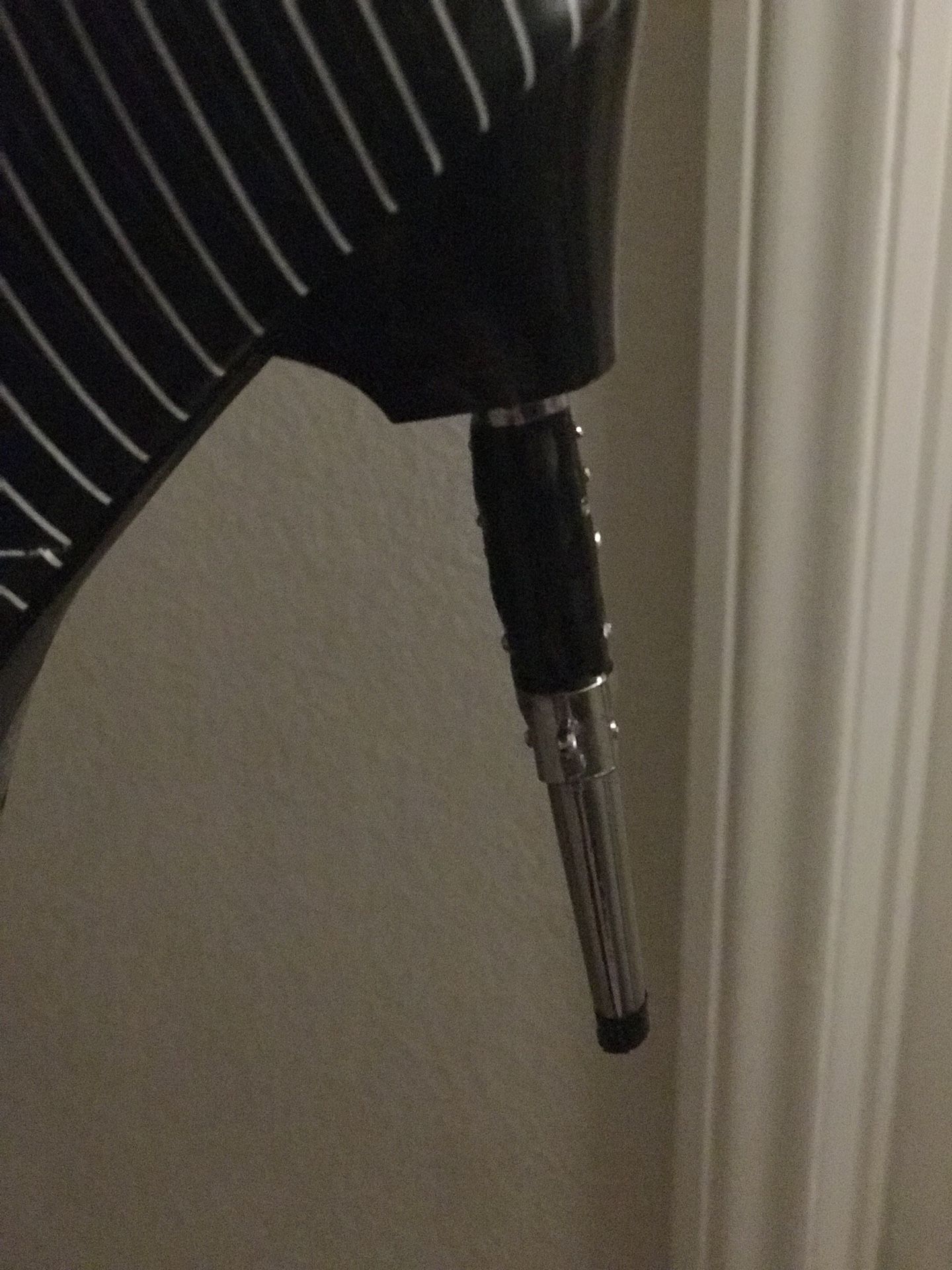 Black and white striped high heels , never worn size 9