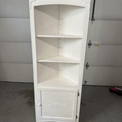 White Corner Shelf