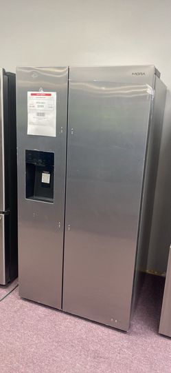 Mora 29.1 cu ft Side-by-Side Refrigerator with External- 1 Year Warranty