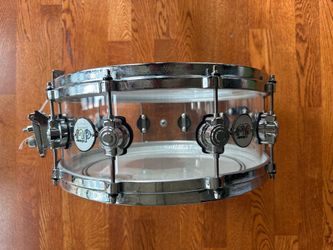 DW Design Series 6x14 Acrylic Snare w/ Die-Cast Hoops