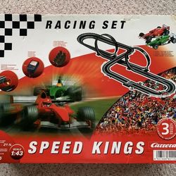 Carrera speed kings racing set Vintage Track Length 6,40 m Or 21 ft Scale 1:43