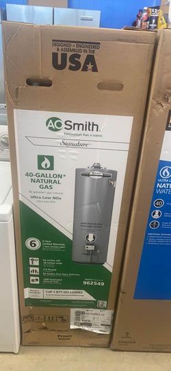 New 40 gal Gas Water Heater (installation included)