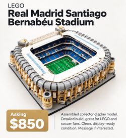 LEGO Real Madrid Santiago Bernabéu Stadium 10299 – Retired